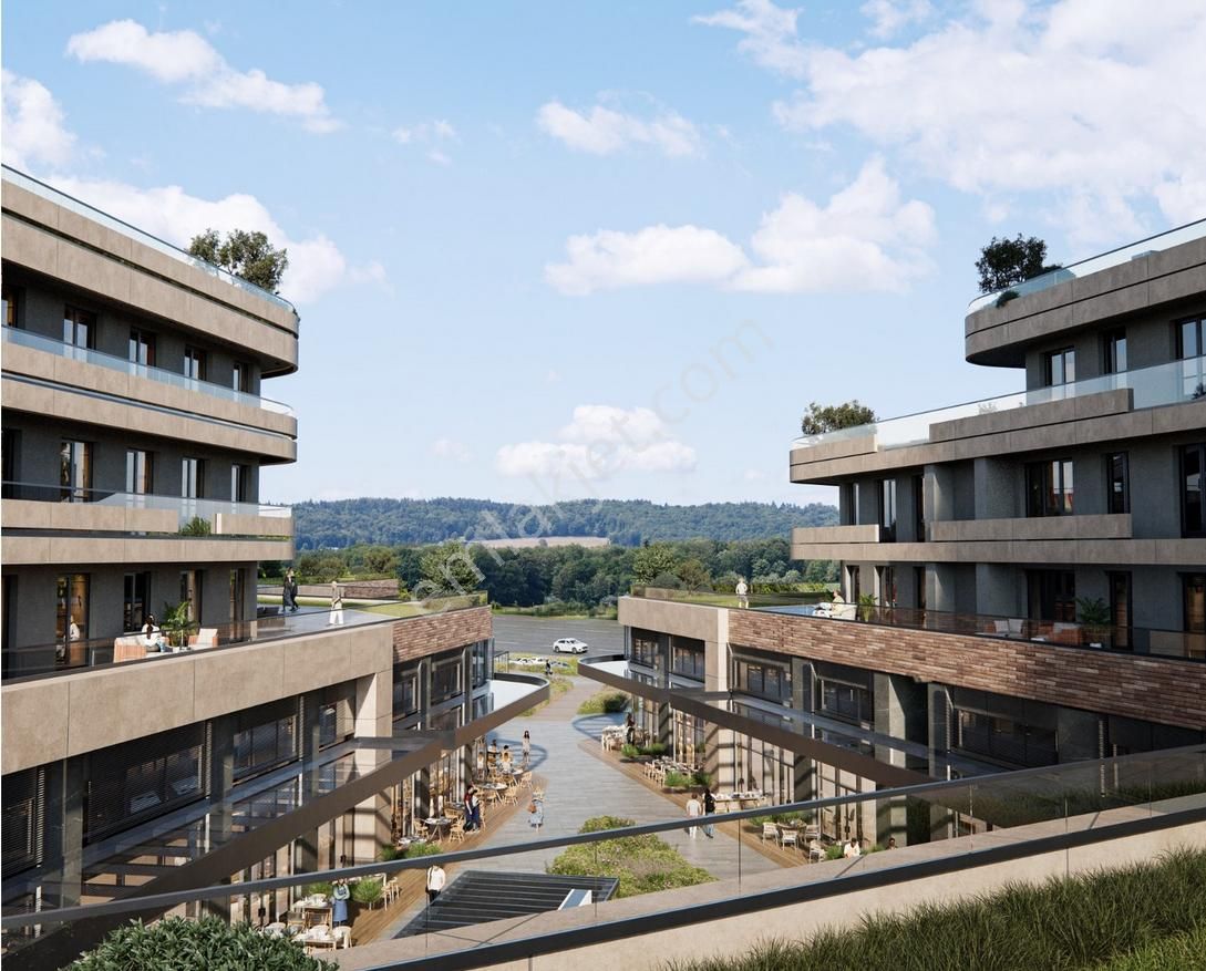 Gamador Galya Center Projesinde Orman Manzaralı 3+1 Daire