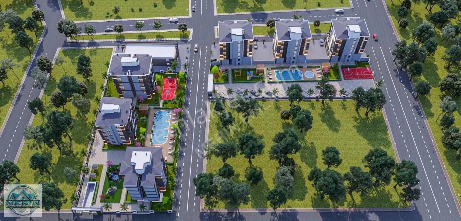 Göksu'da Kapalı Otoparklı Havuzlu 2+1 Sıfır Lüks Satılık Daire