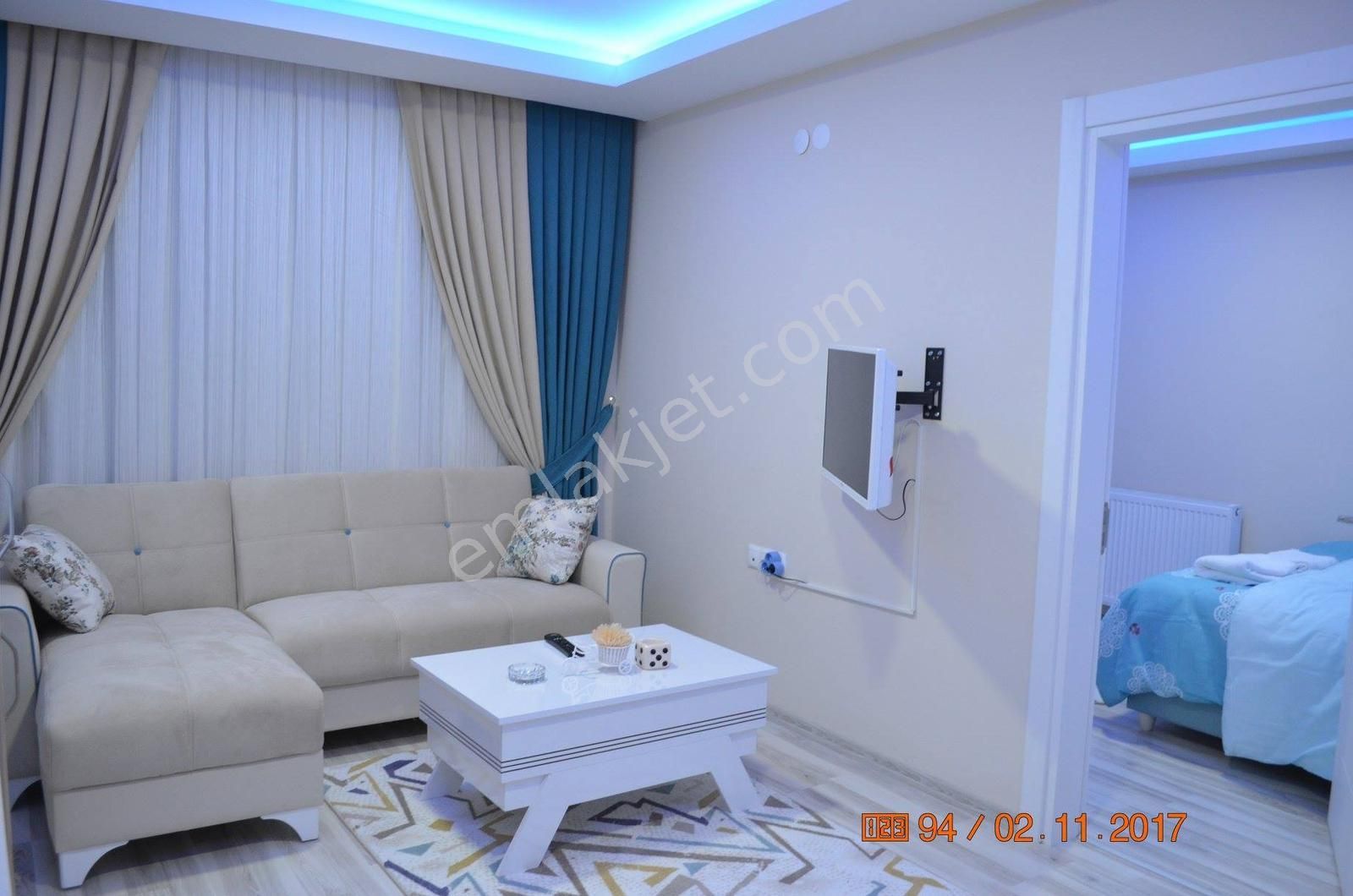Samsun Atakum Sahilde 1+1 Ful Eşyalı Sahile 50m Mesafede Lüxs Aileye Uygun Günlük Kiralık Daireler