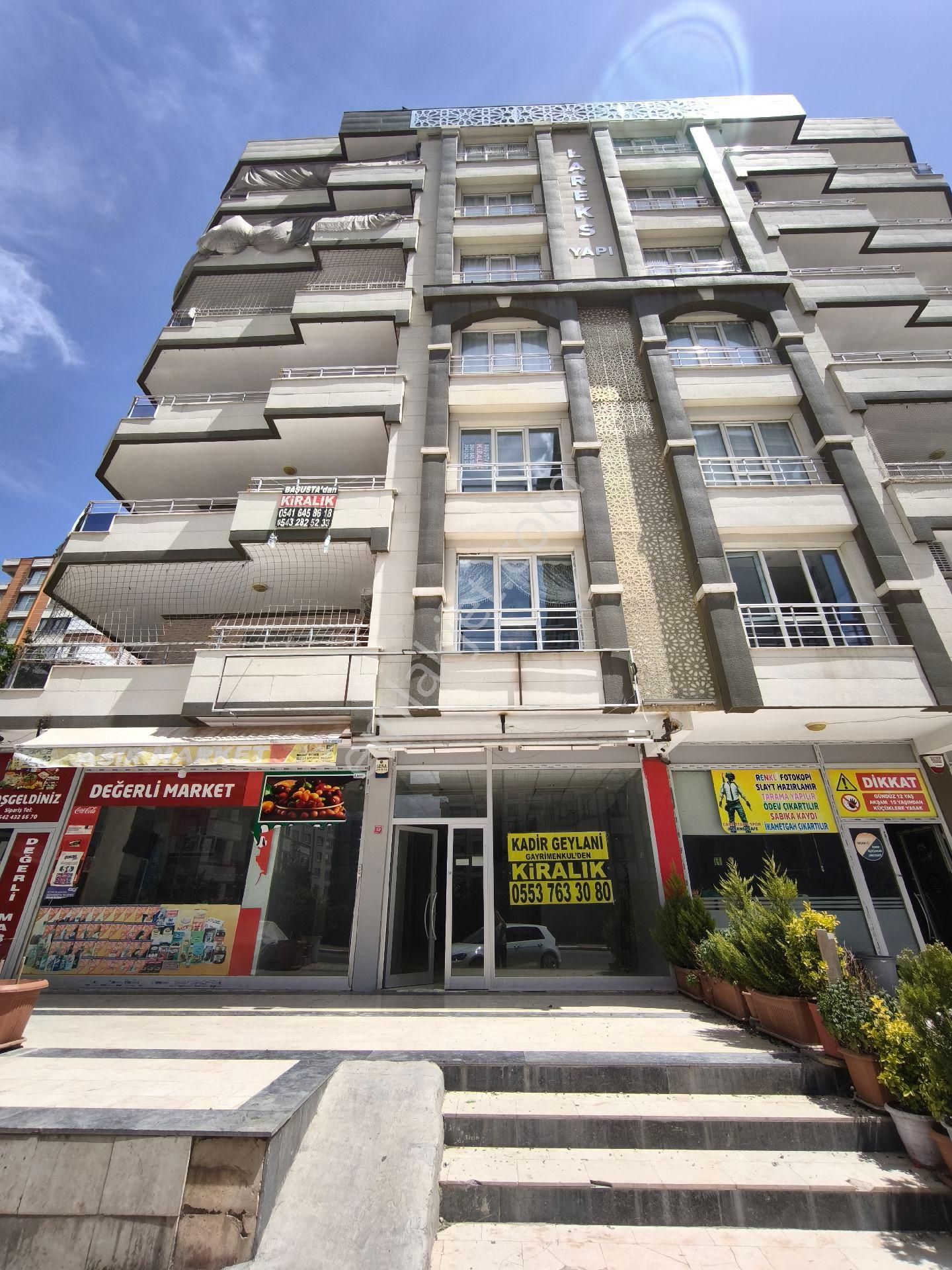 Kadir Geylani Emlaktan Karaköprü Atakentte Emniyet Binası Yanında Kiralık Depolu İşyeri