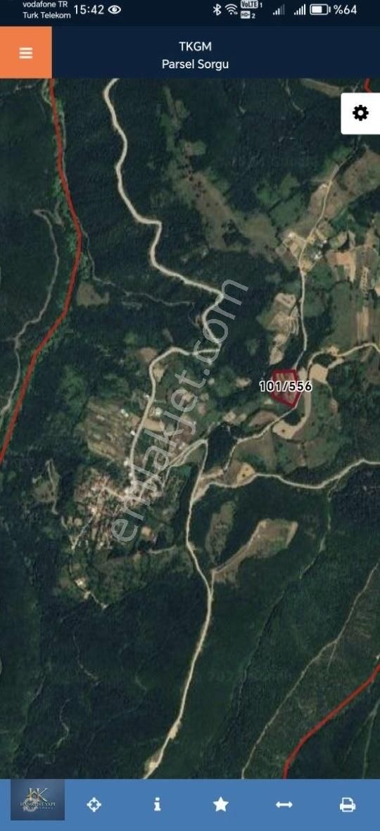 Nilüfer Üçpınar 8914 M2 6 Hisse Tamamı 122 Mt. Yola Cephe - Görsel 3