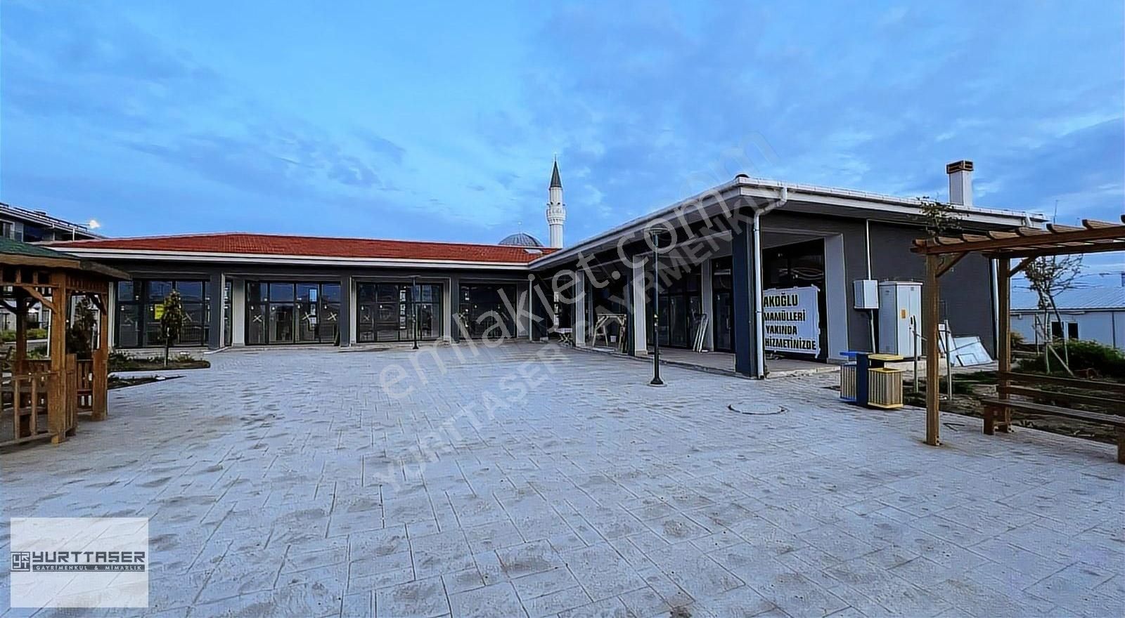 Çorlu Zafer Mah Toki Konutları 164m2 Büyük Tip 2 Katlı Dükkan