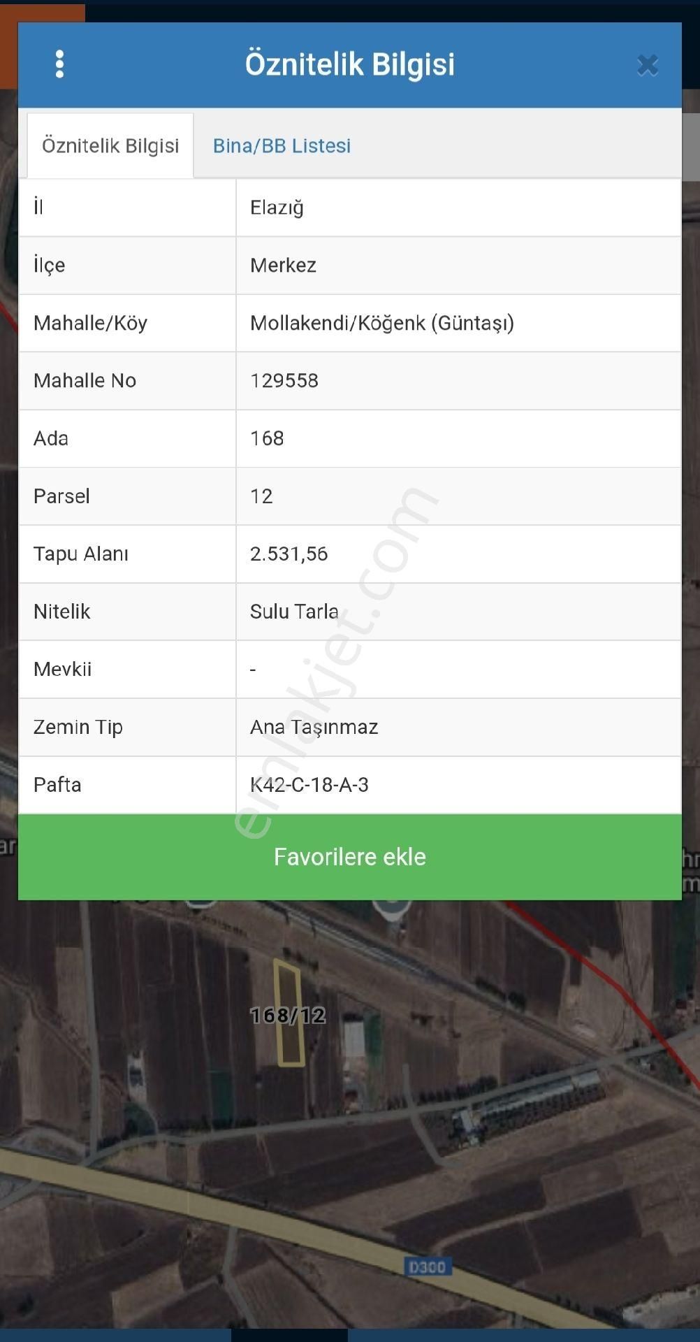 Mollakendi De Anayola 150 Metre Uzaklık Da 2,5 Dönüm Tarla