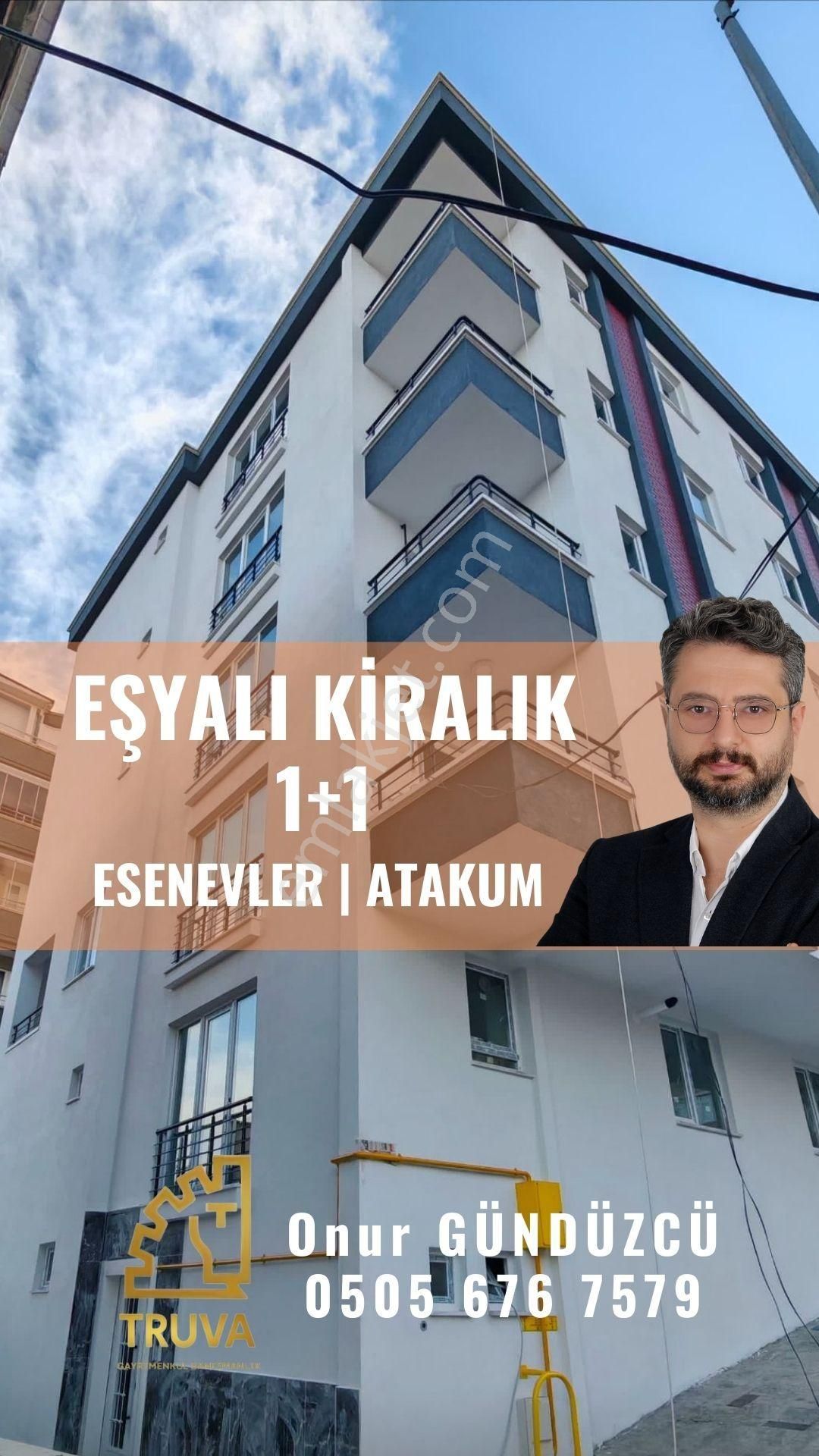 Truva Onur Gündüzcü'den Tramavaya Yakın Cam Balkonlu Eşyalı 1+1
