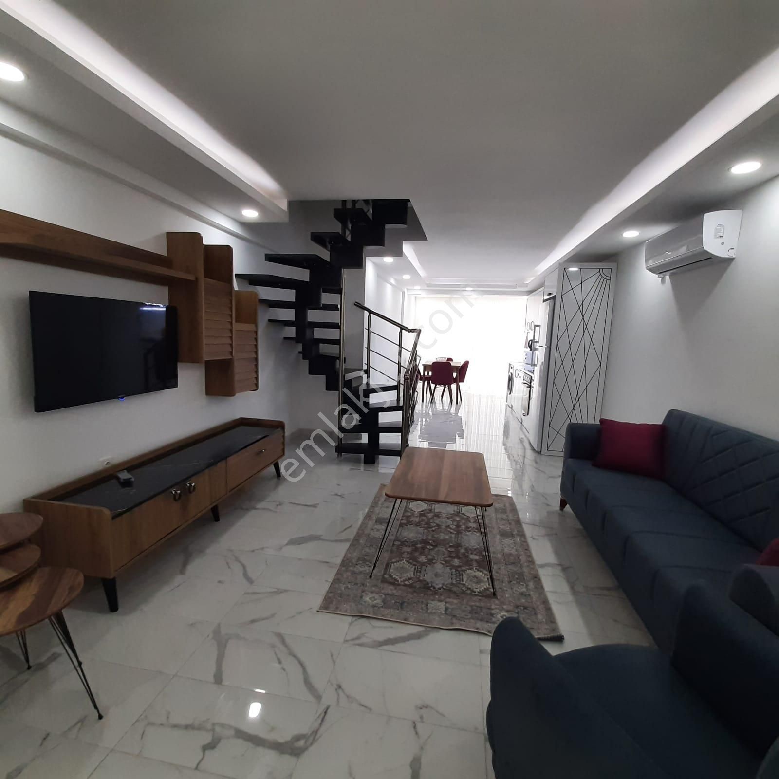 Belek Merkez- 2+1 Full Eşyalı, Home Offıce'e Uygun Dubleks Daire
