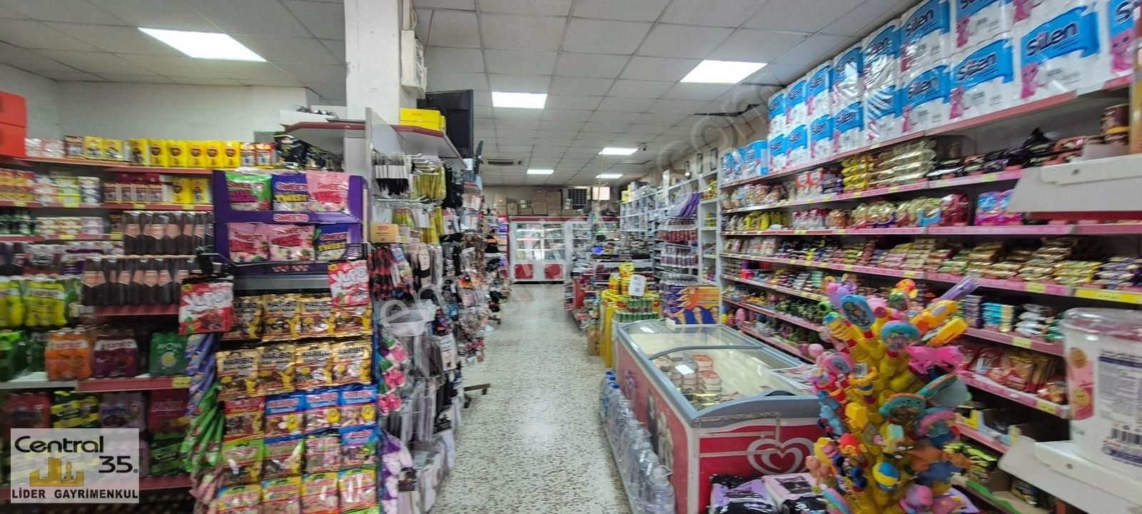 Central 35'den İzban Koşu Karşısı Cadde Üzeri 180 M2 Dükkan