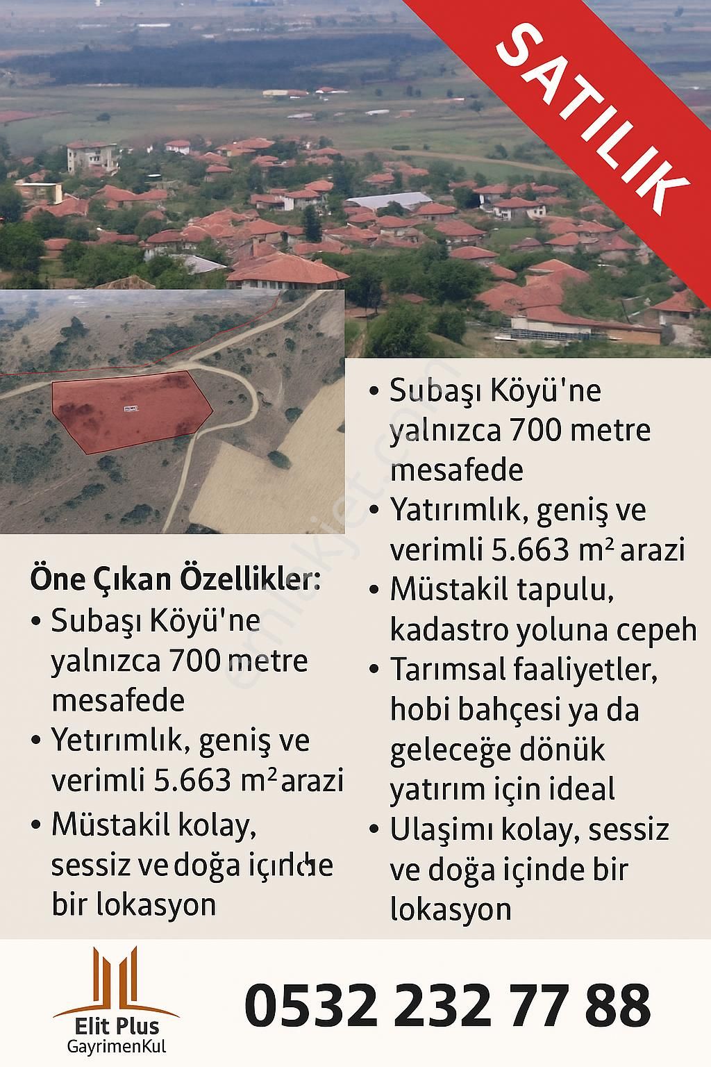 🌾 Satılık Tarla – Bursa / Yenişehir / Subaşı Mahallesi