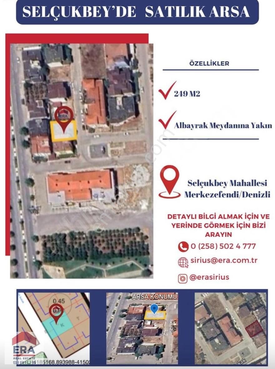 Selçukbey Mahallesi'nde 2 Kat İmarlı Satılık Arsa