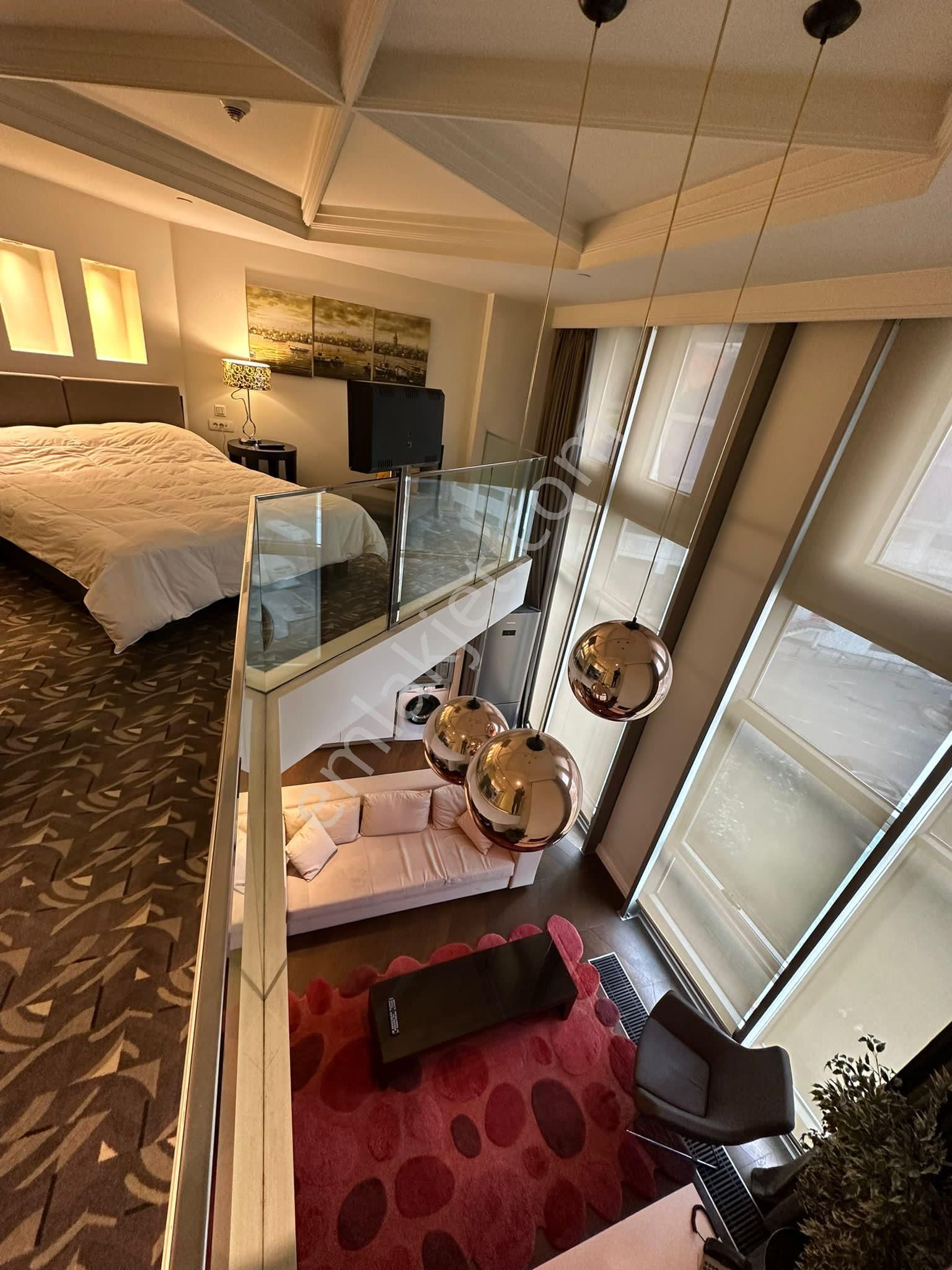 Taksim Elysium Otel Loft Tipi 1+1 Eşyalı Satılık Lüks Resıdence