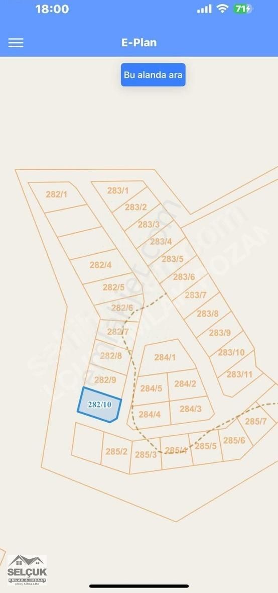 Pozantı Selçuk Emlak'tan Efes Yakınında 400 M2 İmarlı Arsa Köşe - Görsel 6