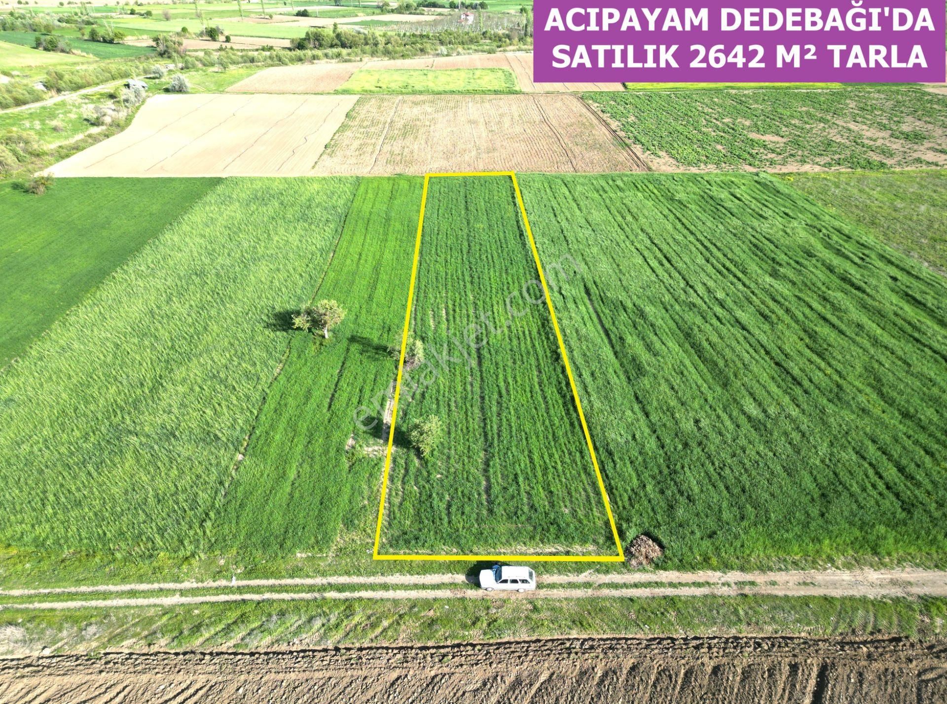 🦋lobby Fortis'ten Satılık Acıpayam Dedebağı'da 2642 M² Fırsat Tarla🦋