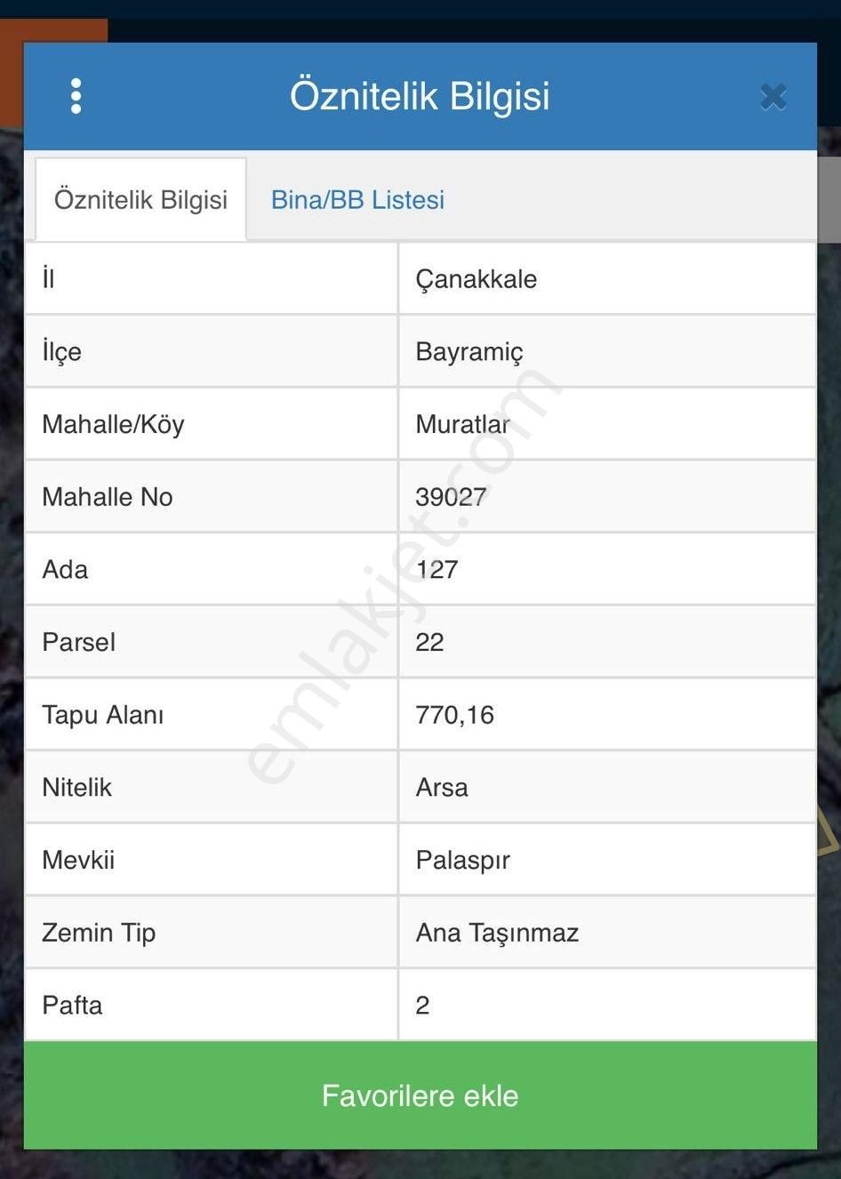 🏡 Çanakkale / Bayramiç / Muratlar Köyü’nde Satılık Arsa & Tarla - Görsel 11