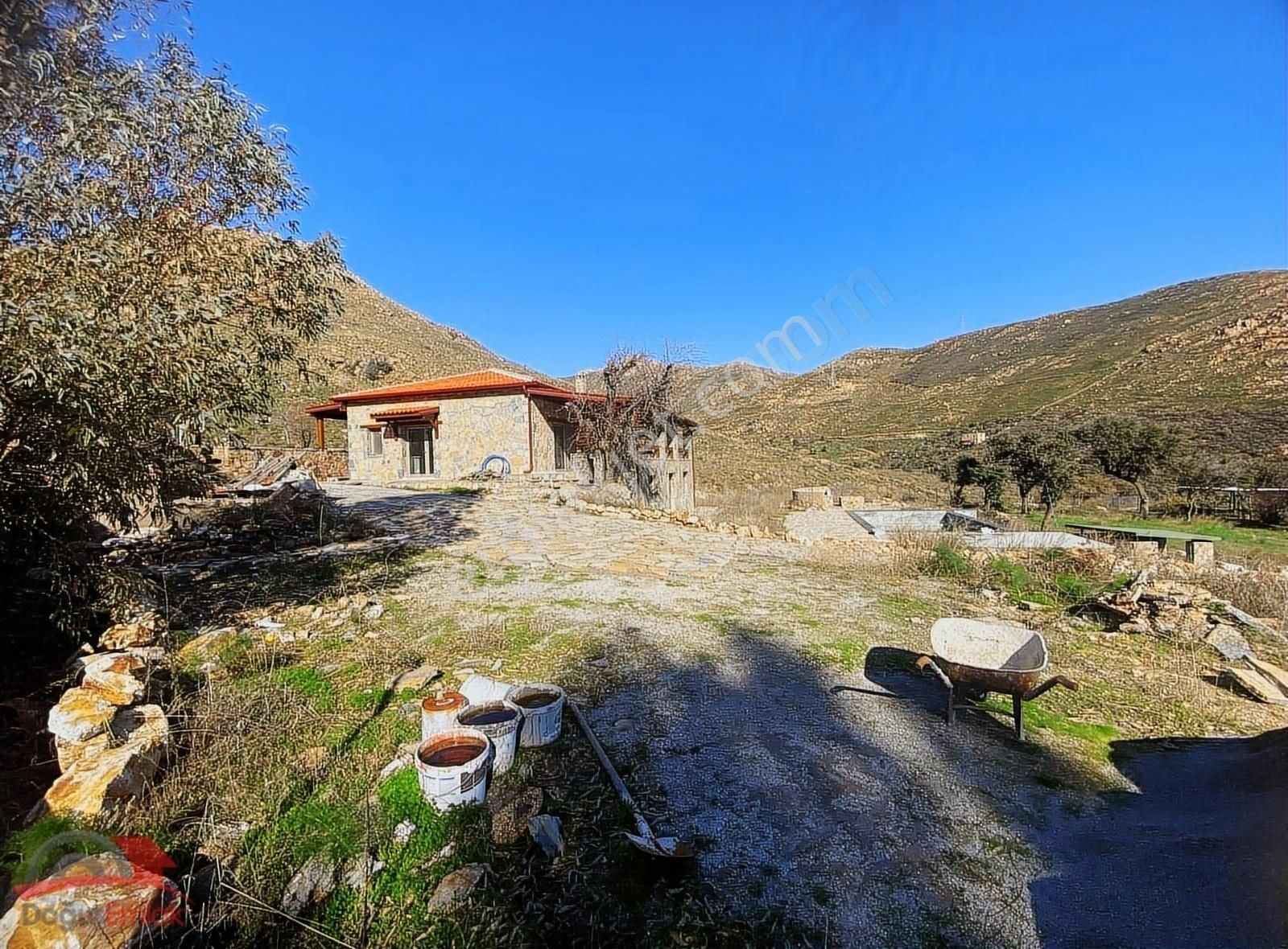 Doğuş Emlak'tan Satılık 4 Dönüm Tarla Ve 108 M2 Havuzlu Taş Ev - Görsel 13