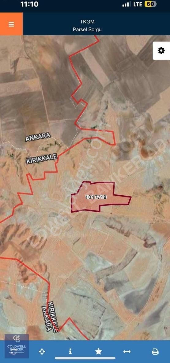 Kırıkkale Karakeçili Yeşilevler Mevkiinde Satılık Hisseli Tarla