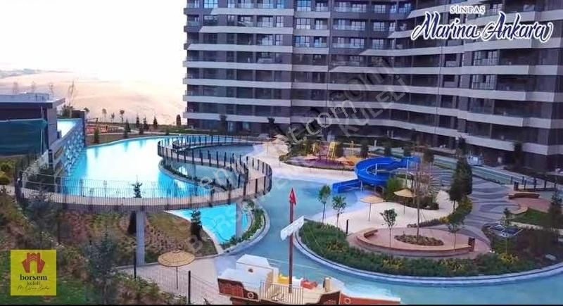 Sinpaş Marina Tower 5 De 1+1 Boş Yüksek Kat Manzaralı Daire