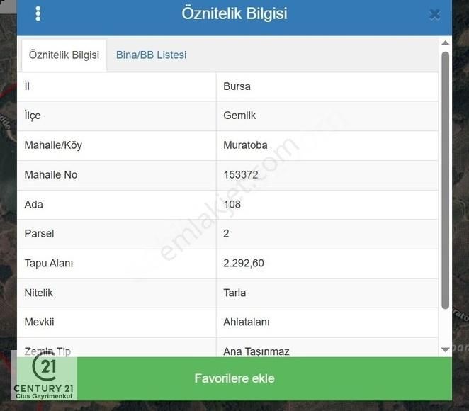 C21 Cius; Muratoba'da Tarla