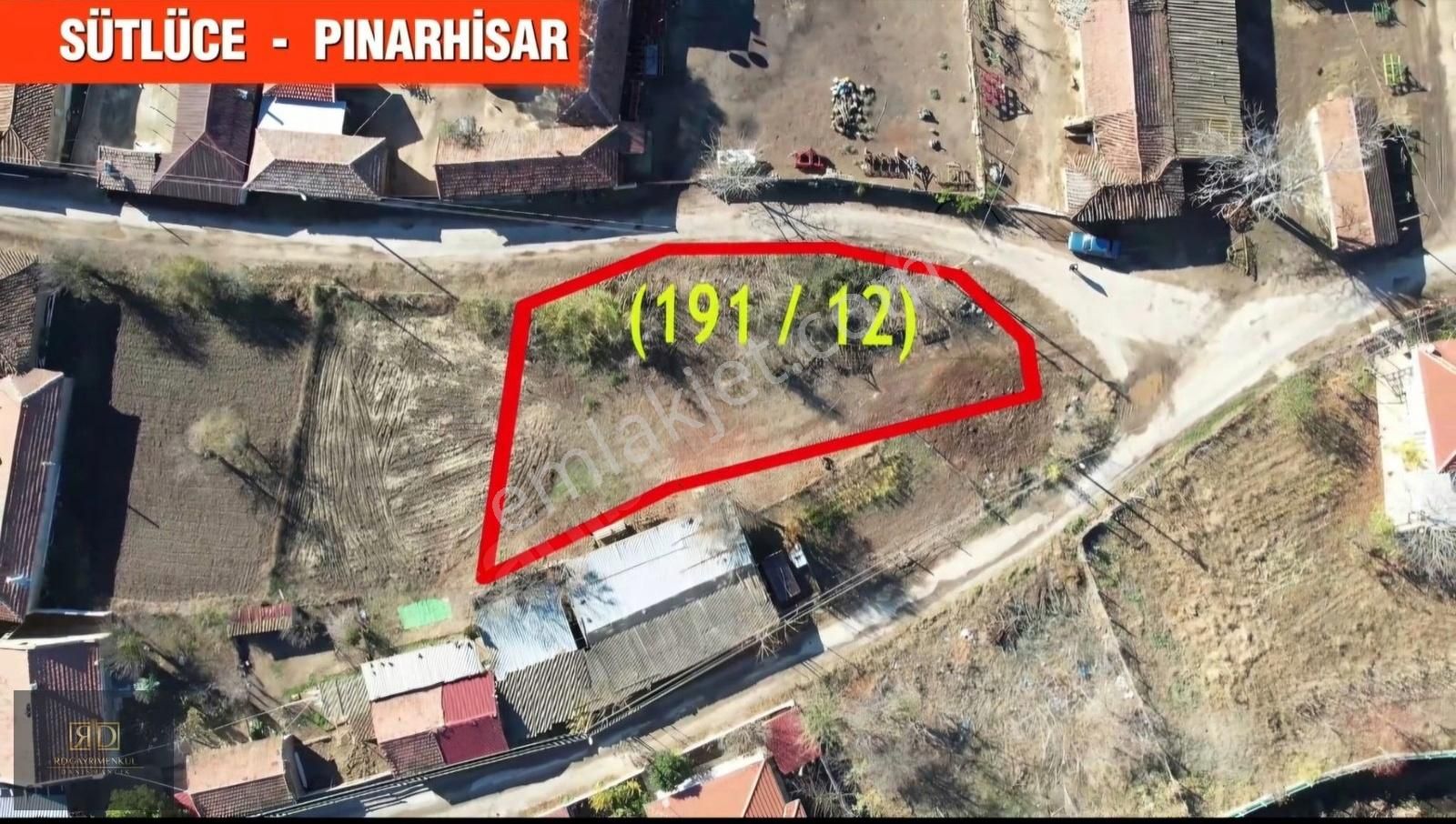 Kırklareli-pınarhisar-sütlüce'de 762 M² İmarlı Satılık Arsa