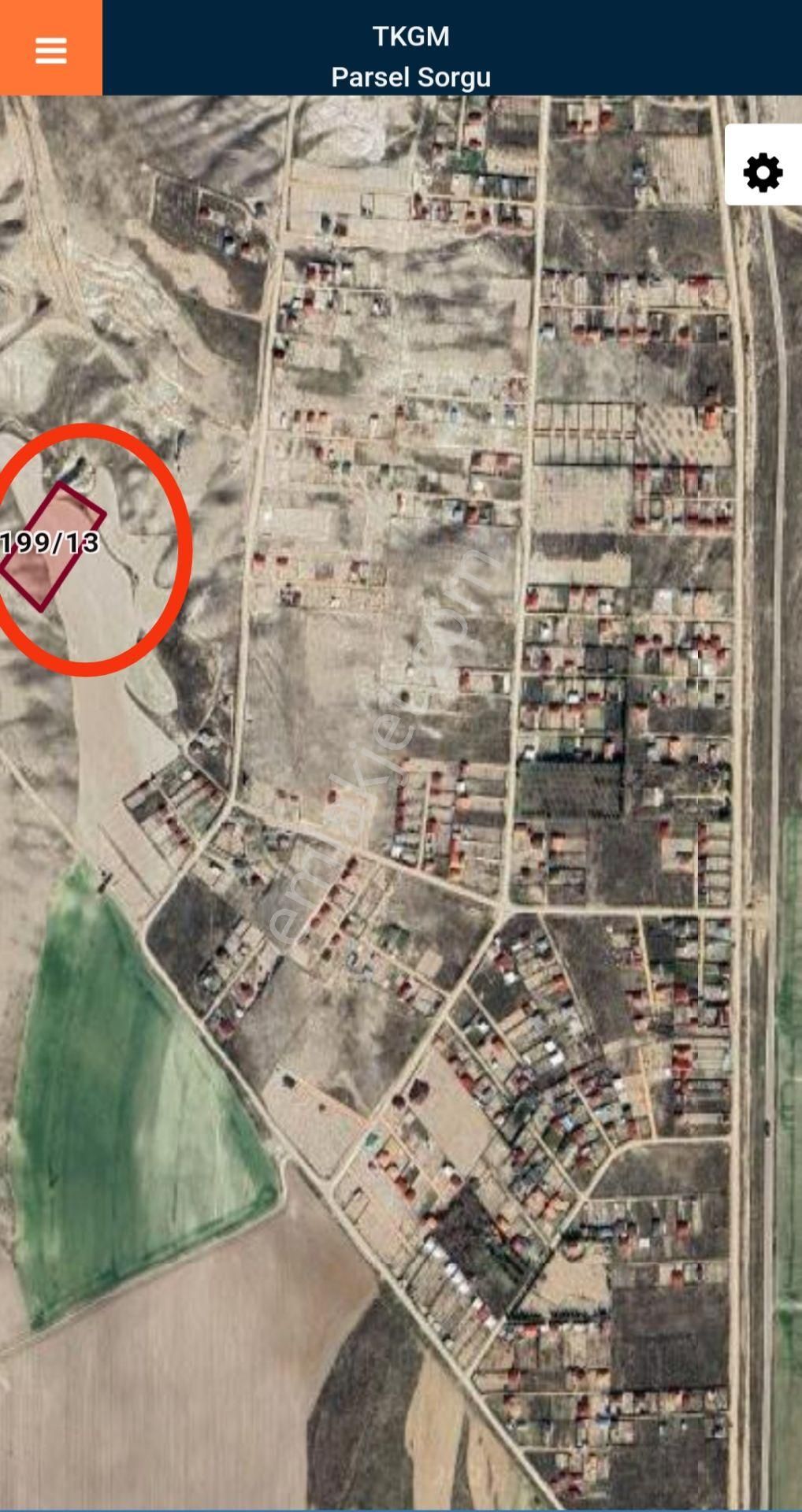Ayaş Tekke 199 Ada 13 Parsel Satılık Tek Tapu 5.002m² İmarlı Arsa