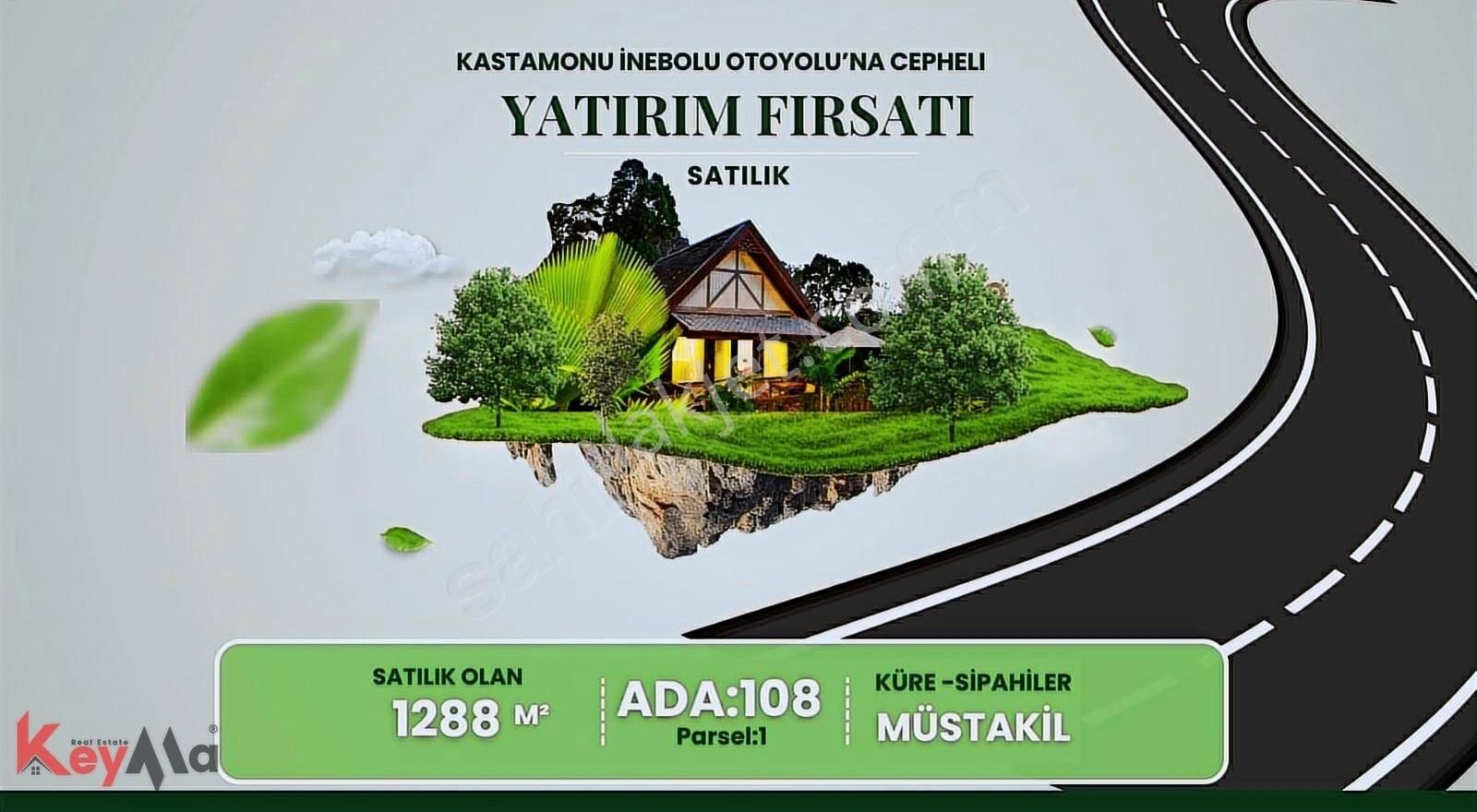 Kastamonu İnebol Yolu Üzerinde Yatırım Fırsatı: Yola Cepheli
