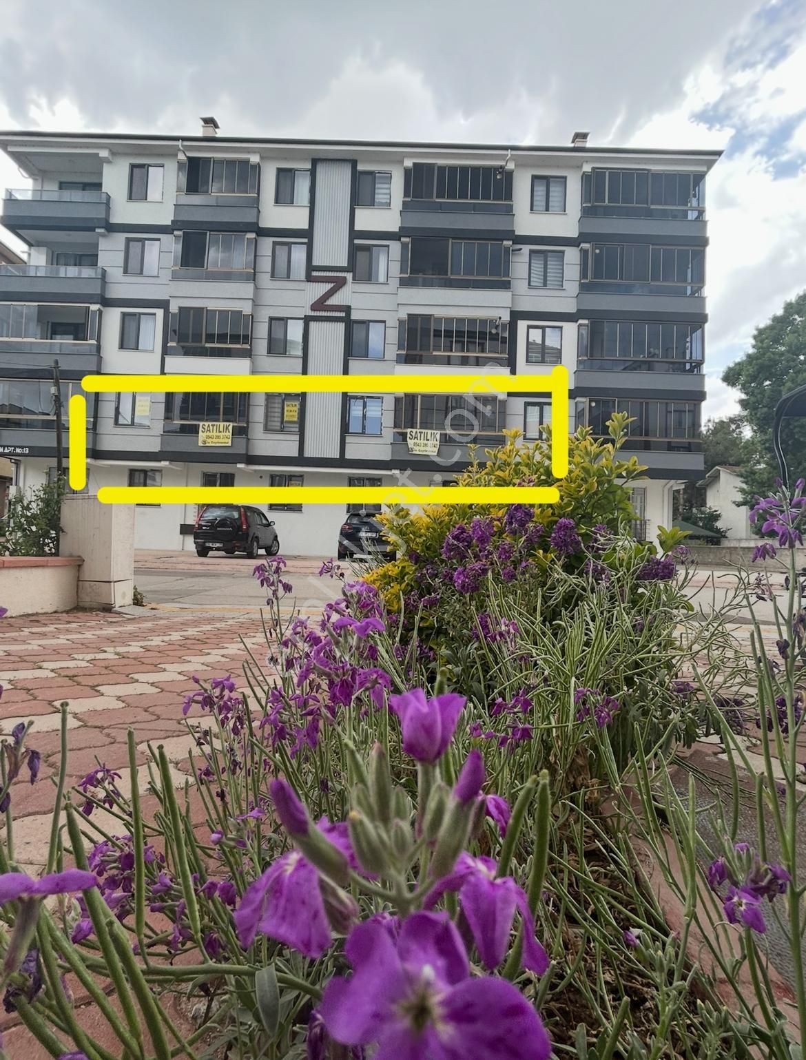 Sıla Gayrimenkulden 2.ci Kat Şehir Merkezi Adliye Karşısı 3+1