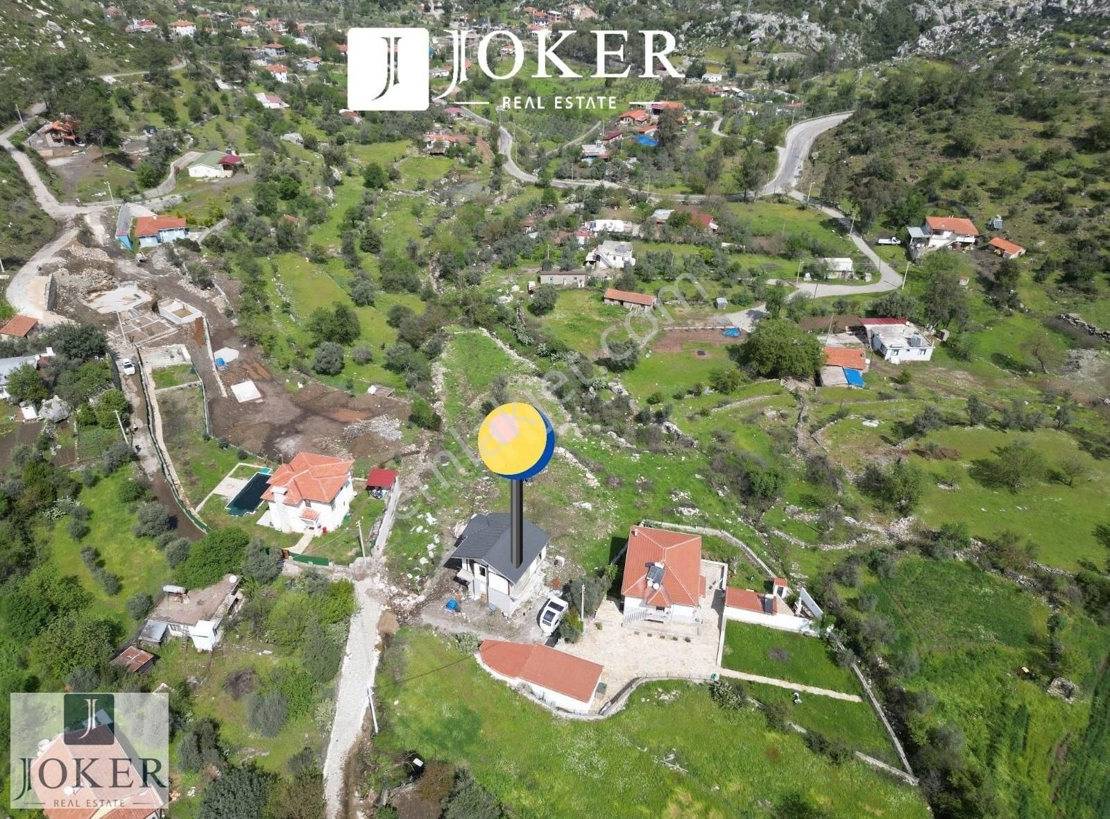 Joker: Marmaris Bayır Doğa İçinde Sıfır Müstakil Satılık Villa
