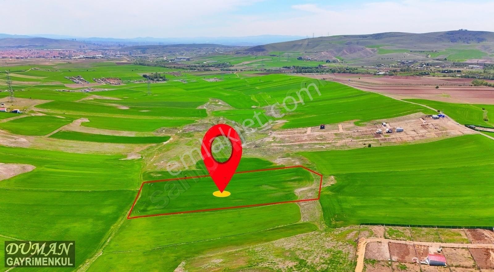 Yenikent/yenikayı'da Tek Tapu Yola Cephe 14.095m² Tarla