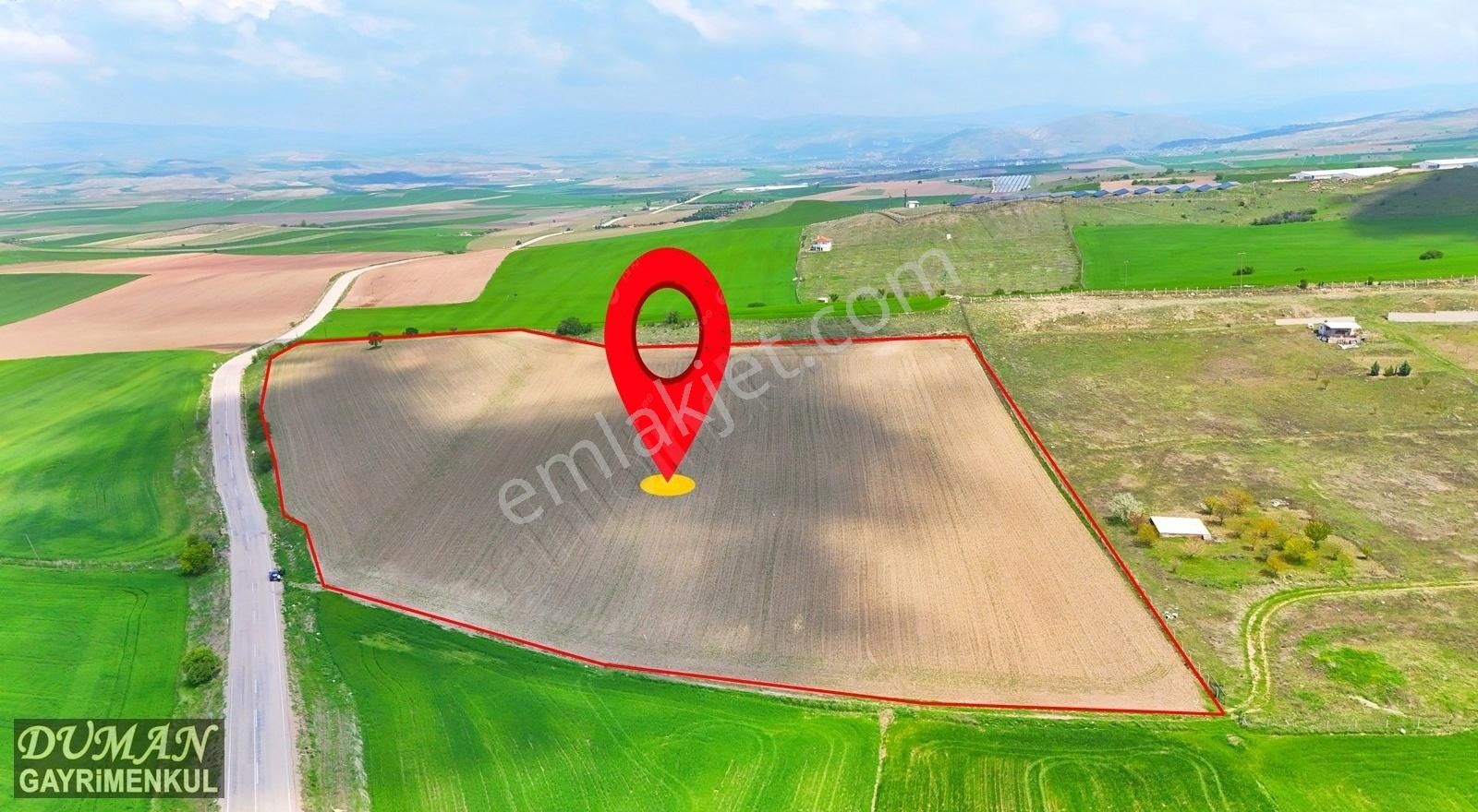 Oltan Yenimahalle'de 8913 M² Yola Cephe Hisseli Satılık Tarla