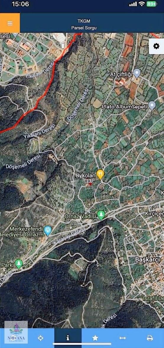 Başkarcı'da 1.475 M² İmar'a Yakın Satılık Tarla - Görsel 6