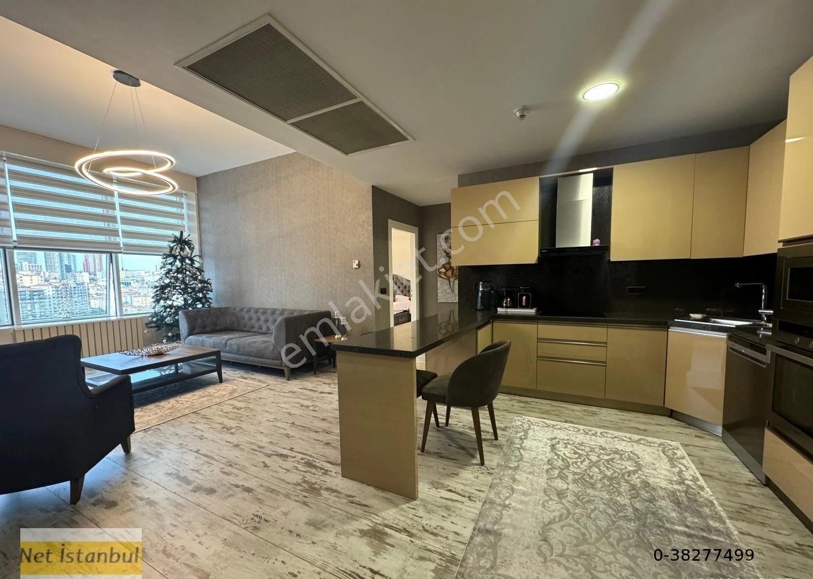 Modern Furnished 1+1 For Rent İn Fulya Polat Tower Residence - Görsel 9