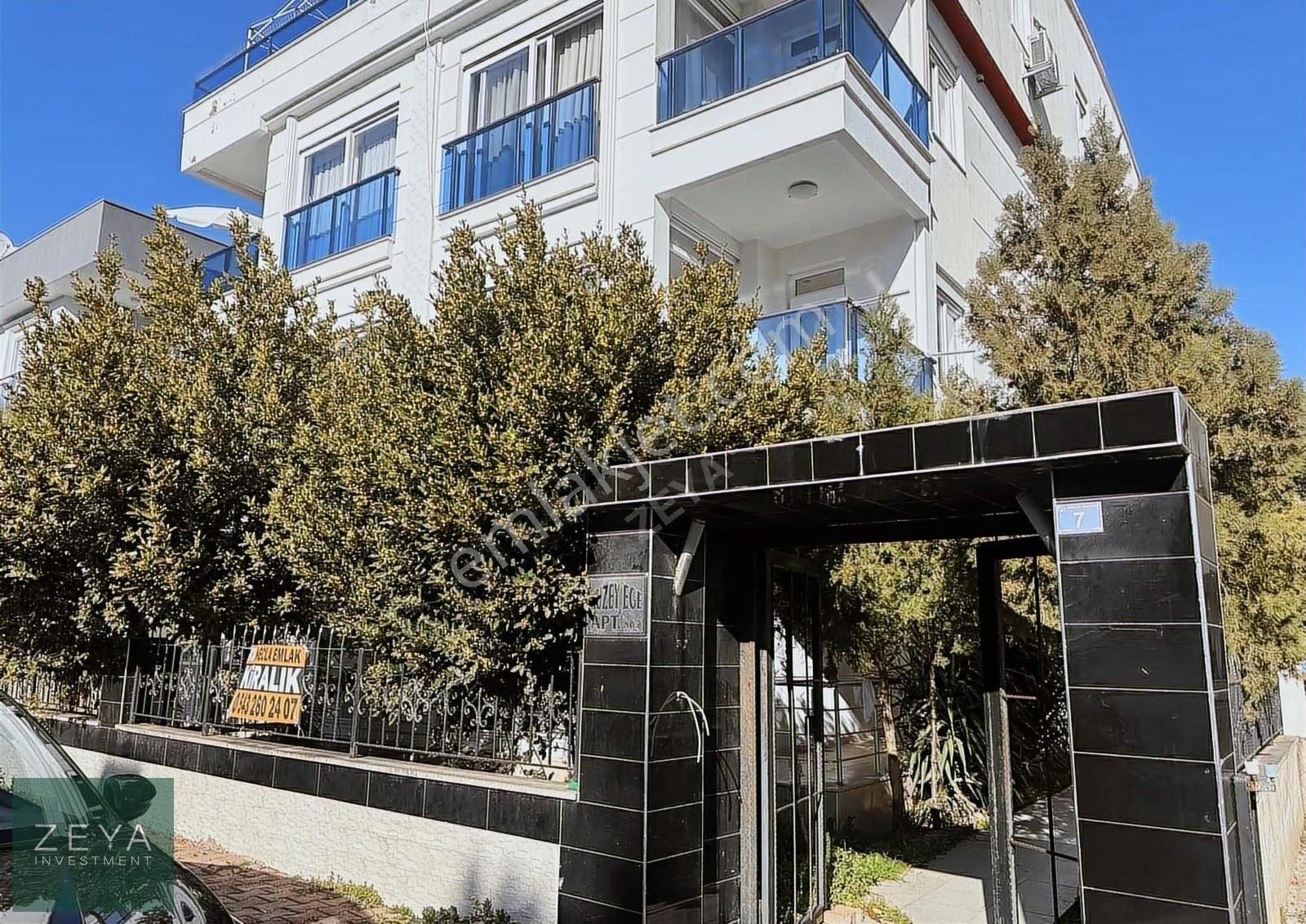 Güzeloba'da Eşyalı Kiralık Bahçe Katı 1+1 Daire