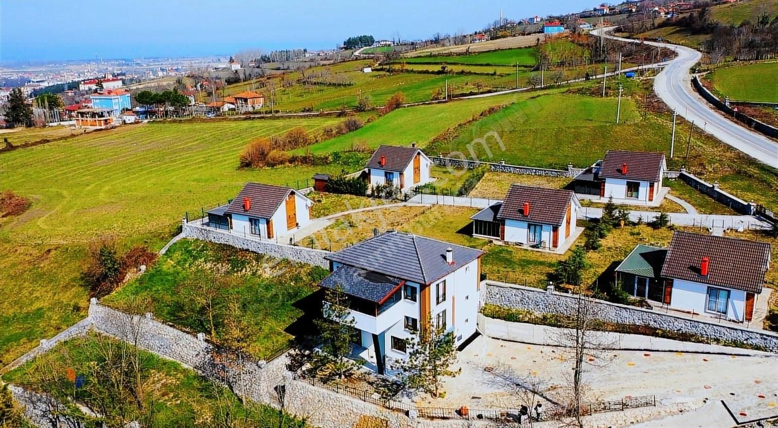 Alaçam Da Lüks Deniz Manzaralı Saunalı Satılık Villa