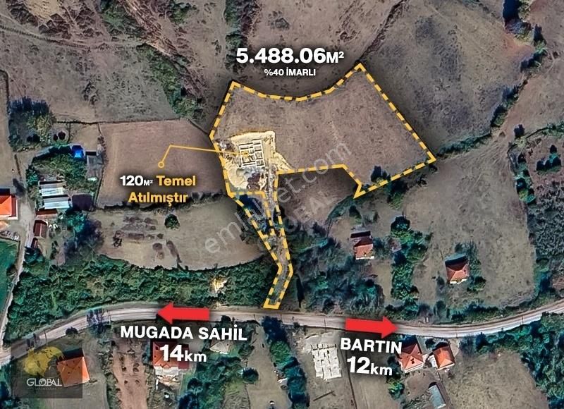 Temeli Atılmış / Yatırımlık Ve Yaşama Uygun Arsa / 5.488m²