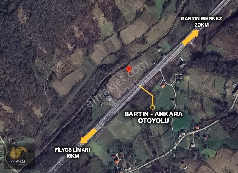 Bartın Çiftlik Köyünde Satılık Arsa
