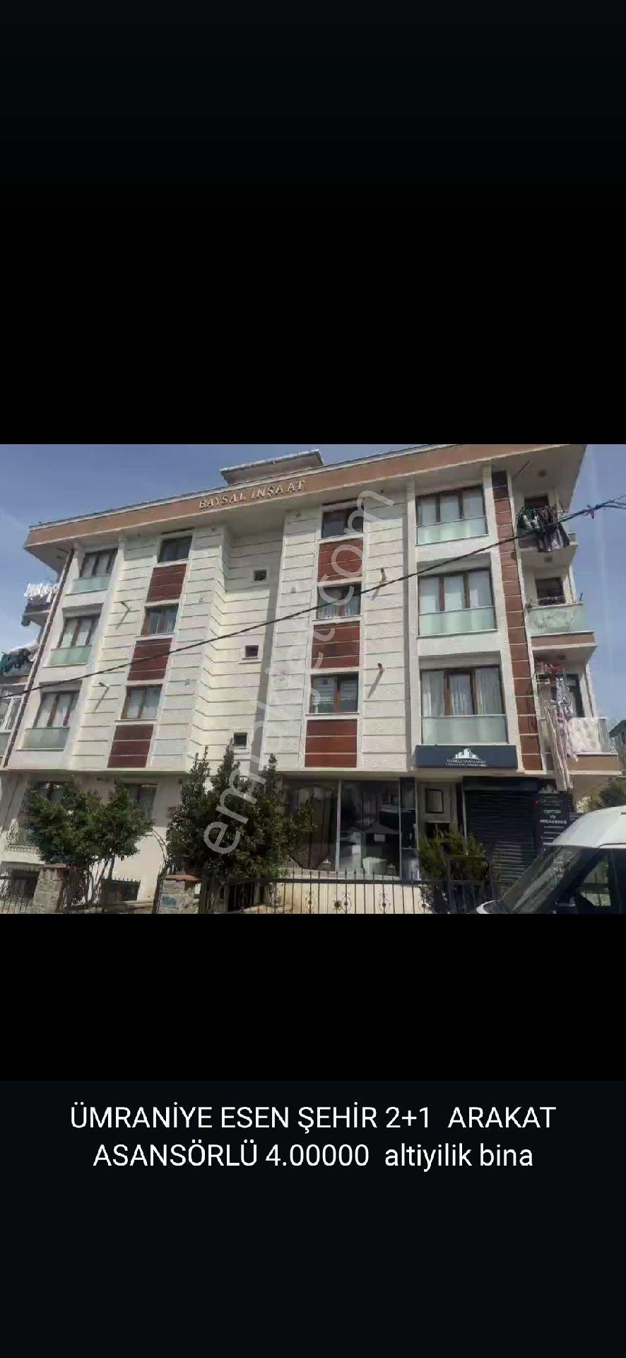 Ümraniye Esensehirde Acil Satılık Ara Kat Daire