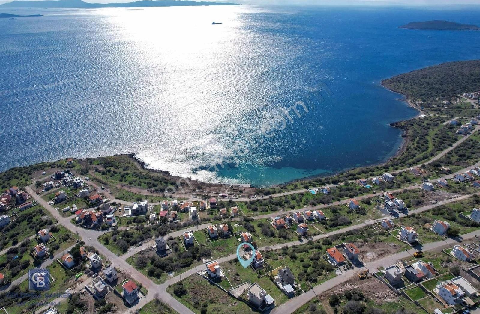 Çandarlı Eyko Akvaryum Koyu Yakını Manzaralı Villa İmarlı Arsa