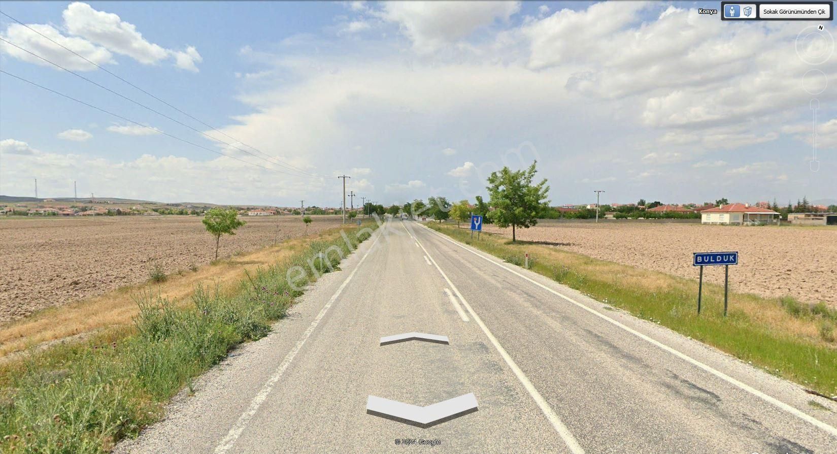 Cihanbeyli Bulduk Mah.de Satılık İmarlı,köşe Başı,dörtyol Ağzı,yeri Düz,dikdörtgen Müstakil Arsa
