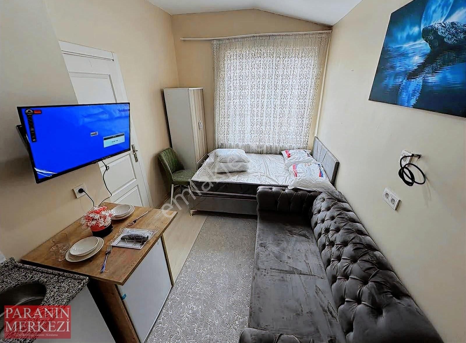 Para'dn Cadde Uzeri Full Yeni Eşyali 1+0 Daire