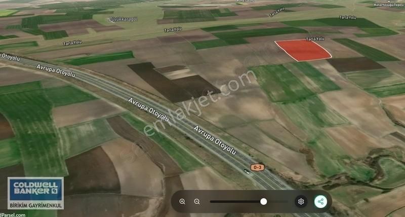 Tekirdağ Saray Göçerler' De Satılık 21 Dönüm Tarla