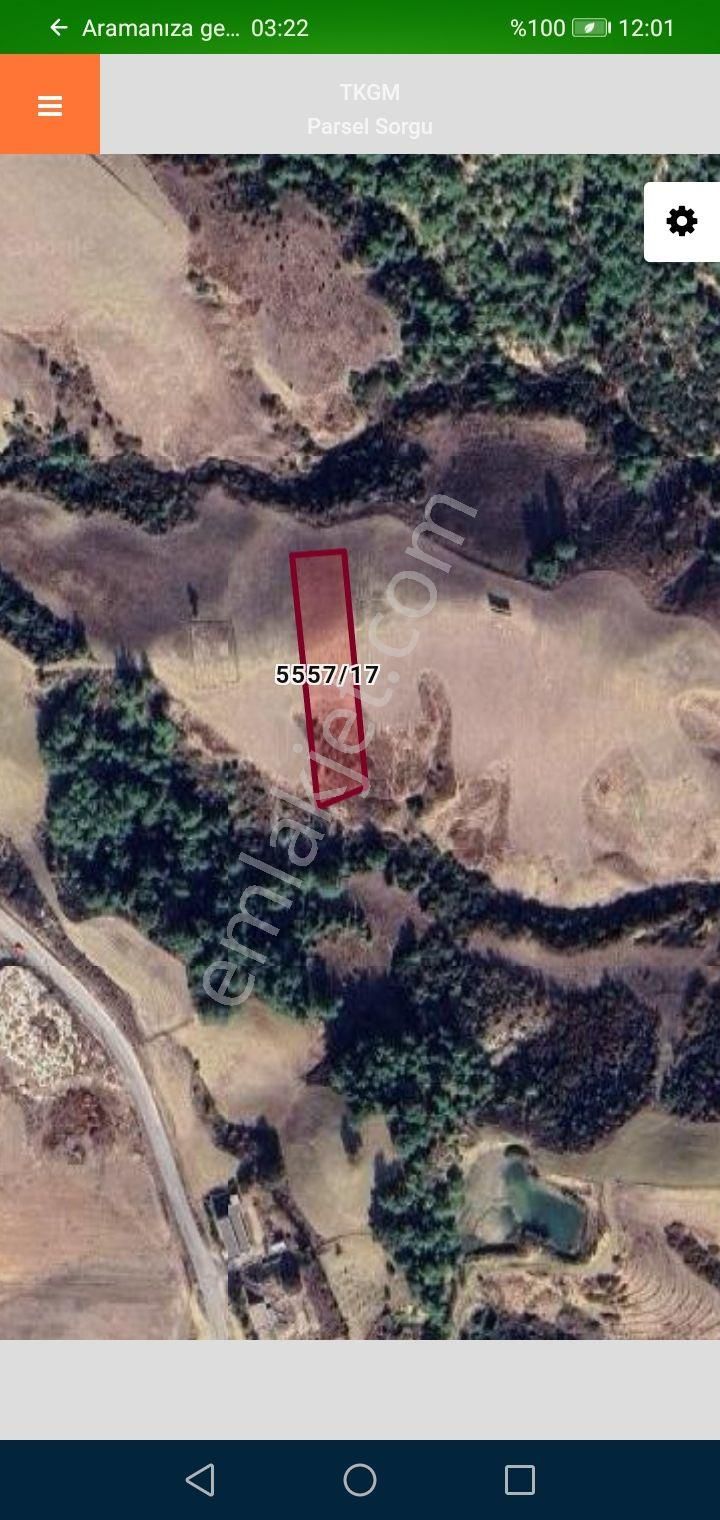 Tek Tapu 2845m2 Kabasakal 5557ada 17parsel M2si 8.000 Bin Tl Göl Manzaralı