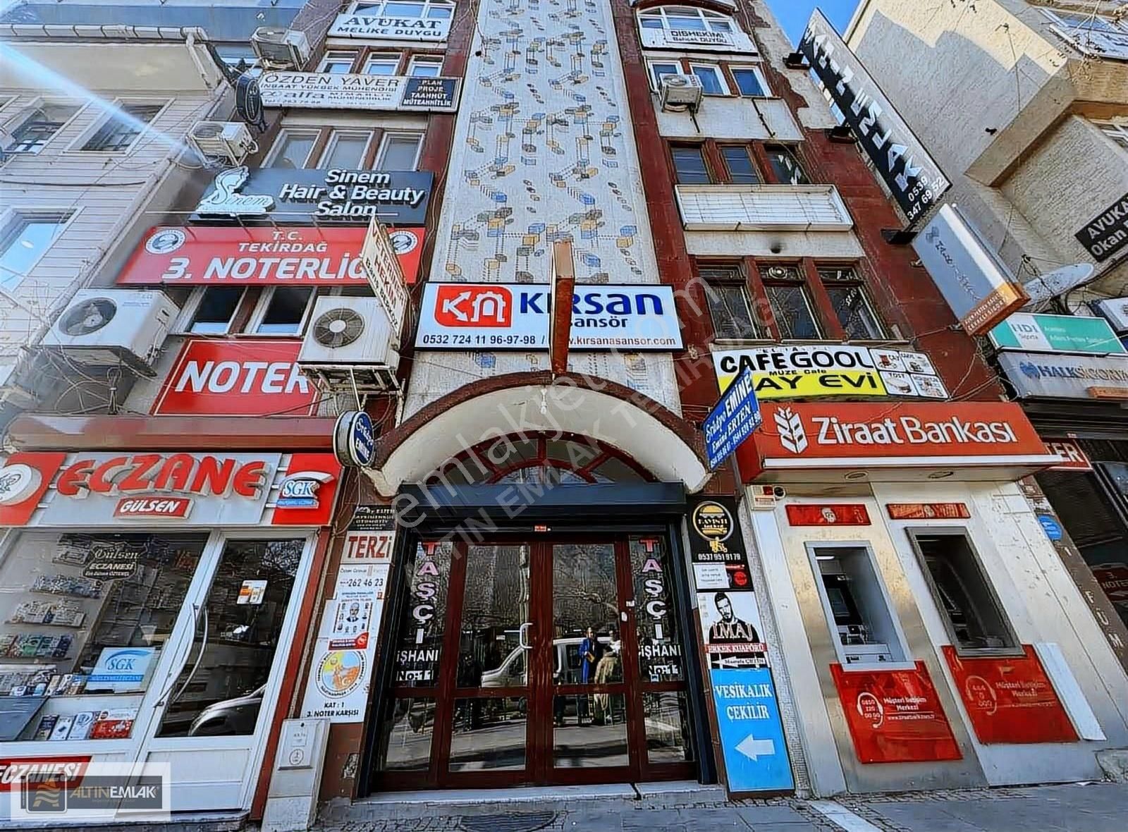 Tekirdağ Süleymanpaşa Çarşı'da Uygun Fiyat Kiralık Ofis