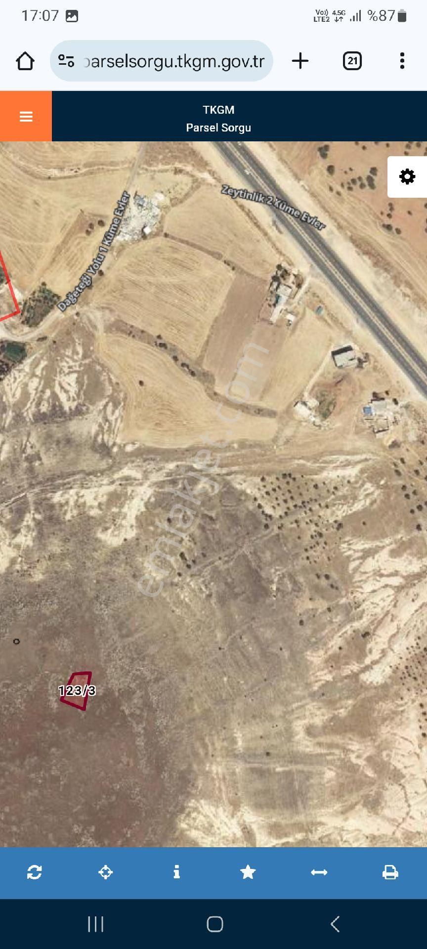 Kültür Emlaktan Dağeteği Zirvede Satılık 3 Kat İmarlı Arsa - Görsel 5