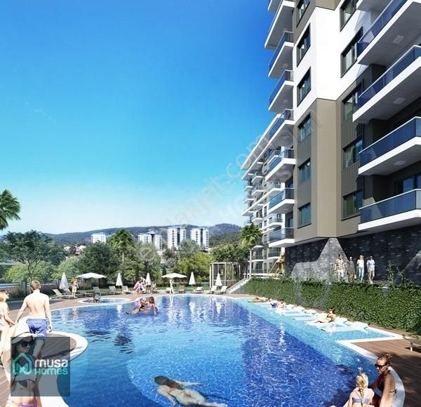 Avsallarda Huzur Dolu Bir Sitede Eşyalı 1+1 Daire