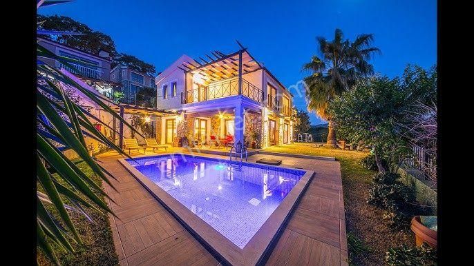 Marmaris Beldibi Gökbel De Havuzlu 3+1 Kiralık Villa