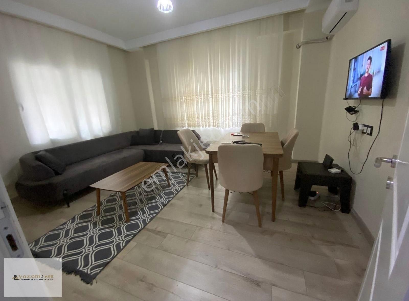 Mersin Erdemli Alata'da Sahile 350m 2+1 Eşyalı Daire