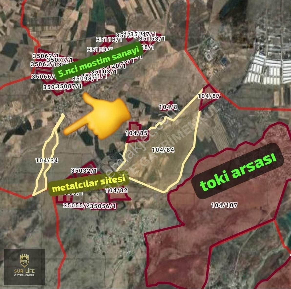 Oğlaklı 104/34 Parselde 1 Dönüm