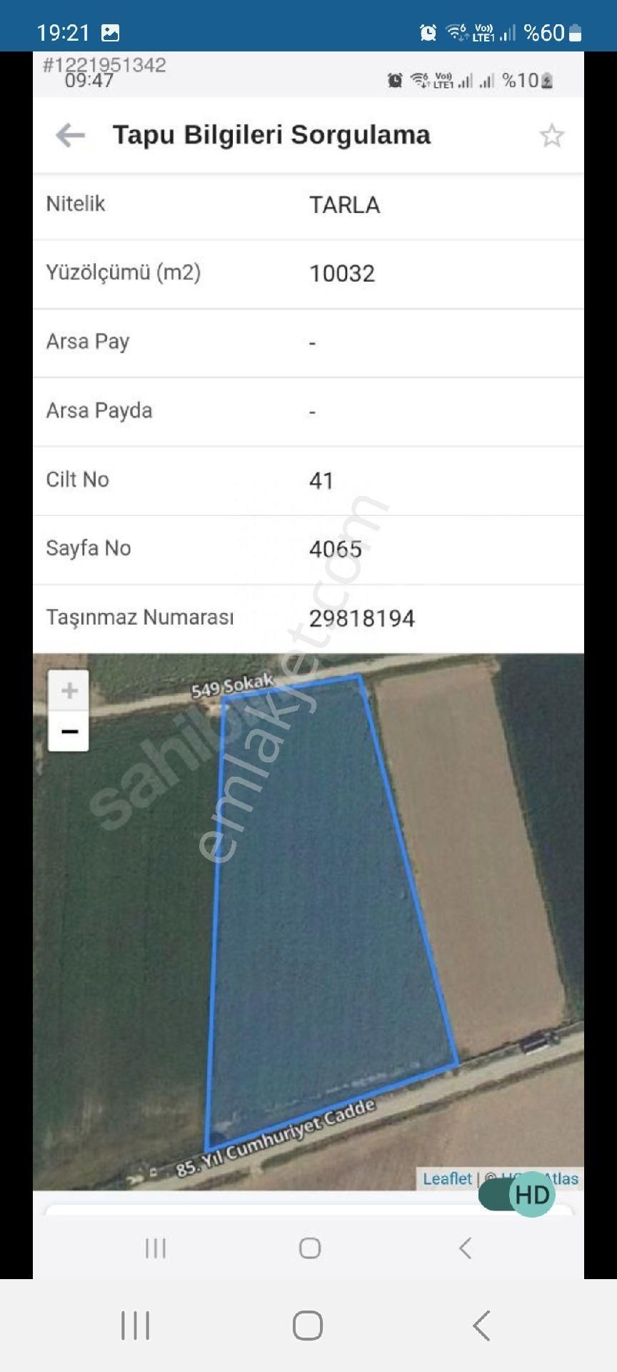Gerenköy De Sahibinden Verimli Tarla