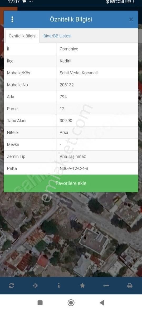 Şehit Vedat Kocadallı Mah. Fırsat Uygun Fiyatlı Arsa