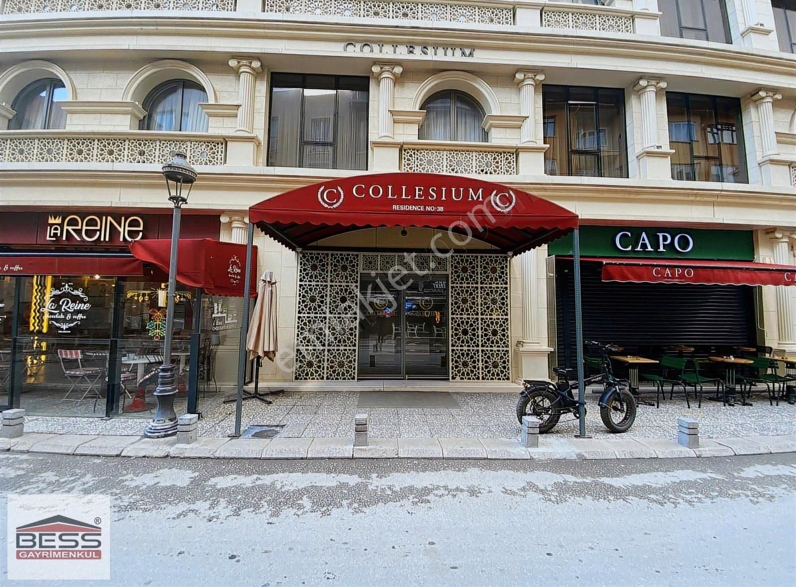 Bessden Collesium Rezidans'da Kiralık Eşyalı Lüks 1+1 Daire