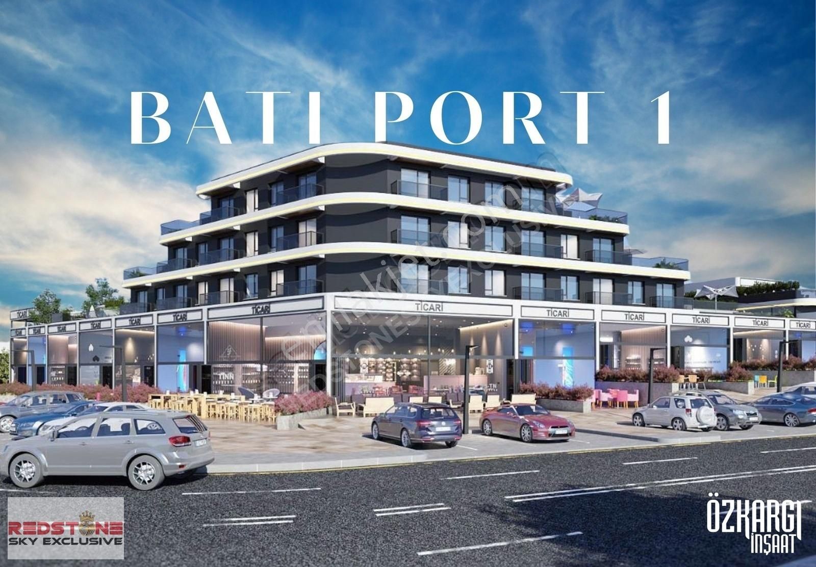 Ticari Ve Konut Bir Arada 1+1 Daire Geniş Teraslı (47 M²) Daire
