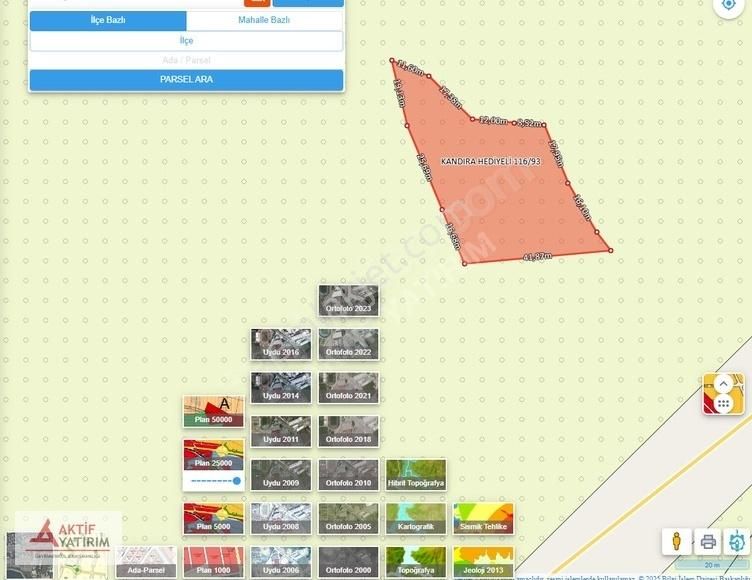 Hediyeli Mahallesi Göl Manzaralı 1748 M2 %5 İmar Fındıklık
